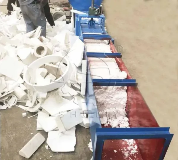 styrofoam recycling densifier