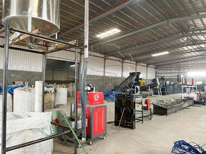 usine de lavage de recyclage de plastique en Arabie Saoudite